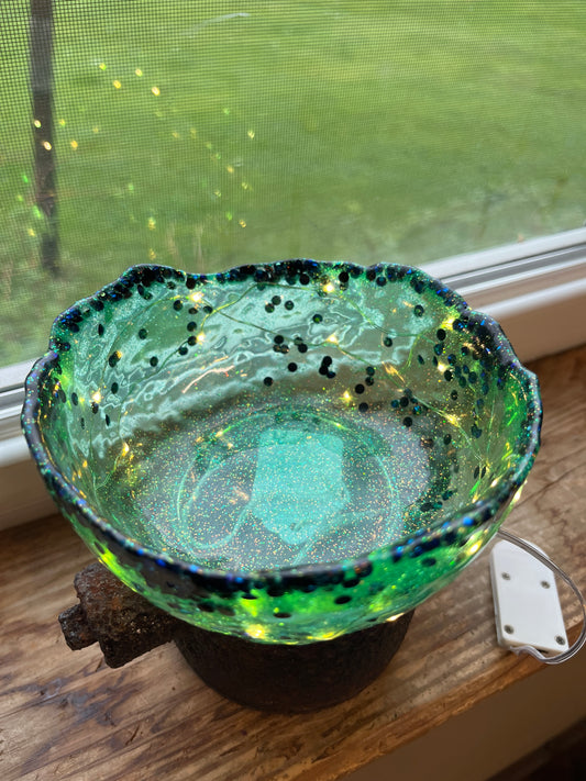 Irregular Bowl with lights